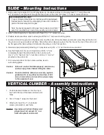 Preview for 69 page of PLAYSTAR VARSITY BRONZE Safety Manual & Assembly Instructions