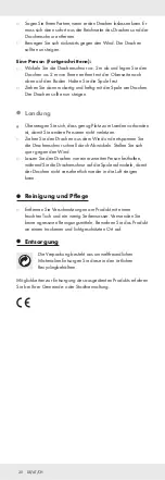 Preview for 20 page of PLAYTIVE 107745 Assembly, Operating And Safety Instructions