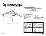 Preview for 1 page of Playworld Systems PlayForm 7 Son Installation Instructions Manual