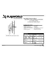 Playworld Systems Playmakers PM6838 Installation Instructions Manual preview