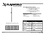 Предварительный просмотр 11 страницы Playworld Music Center Manual