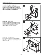 Preview for 8 page of pleasant hearth 23-412-17 Assembly Instruction Manual