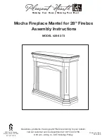 Preview for 1 page of pleasant hearth 28-62-73 Assembly Instructions Manual