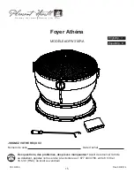 Preview for 15 page of pleasant hearth ATHENA DEEP BOWL FIRE PIT Install Manual