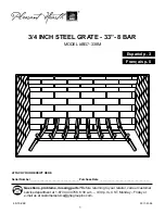 Предварительный просмотр 1 страницы pleasant hearth BG7-338M Manual