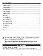 Preview for 2 page of pleasant hearth ES-322T Important Instructions Manual