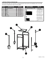 Предварительный просмотр 18 страницы pleasant hearth FA011TL Manual