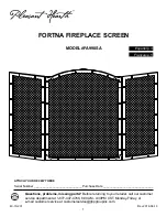 pleasant hearth FA990SA Quick Start Manual preview