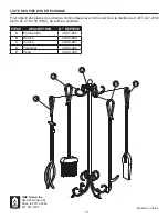 Предварительный просмотр 15 страницы pleasant hearth FA995TC Quick Start Manual