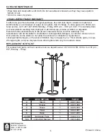 Preview for 5 page of pleasant hearth FA999TA Quick Start Manual