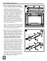 Preview for 5 page of pleasant hearth Fireplace Glass Door Owner'S Manual