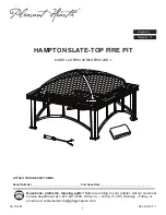 Предварительный просмотр 1 страницы pleasant hearth HAMPTON OFW012SB Manual