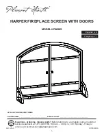 pleasant hearth Harper FA338S Manual preview