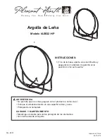 Preview for 2 page of pleasant hearth Log Hoop LS932-HP Quick Start Manual