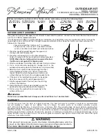 pleasant hearth OAK100 Manual предпросмотр