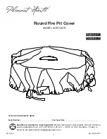 Preview for 1 page of pleasant hearth OFC361R Assembly Instructions Manual