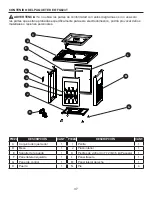 Предварительный просмотр 37 страницы pleasant hearth OFG007TF Manual