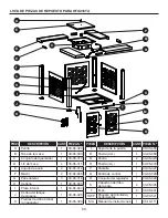 Preview for 60 page of pleasant hearth OFG418TA Manual