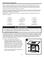 Preview for 67 page of pleasant hearth OFG466TA Instructions Manual