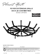 Предварительный просмотр 9 страницы pleasant hearth OFP32WG Operating Manual