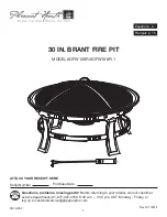 pleasant hearth OFW106R Manual preview