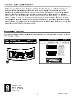 Preview for 5 page of pleasant hearth OFW177FR Manual