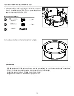 Preview for 14 page of pleasant hearth OFW419FR Manual