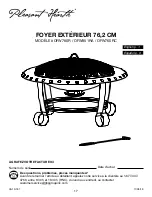 Предварительный просмотр 17 страницы pleasant hearth OFW760R Manual