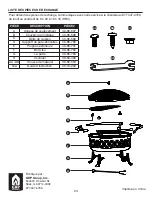 Предварительный просмотр 24 страницы pleasant hearth OFW888R Manual