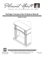 Preview for 1 page of pleasant hearth PH20D User Manual