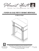 Preview for 7 page of pleasant hearth PH20D User Manual