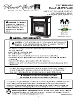 Preview for 1 page of pleasant hearth VFF-PH20D Installation Instructions Manual