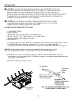 Предварительный просмотр 19 страницы pleasant hearth VFL-CO18DT Manual