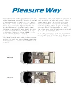 Preview for 3 page of Pleasure-Way LEXOR FL 2018 Owner'S Manual