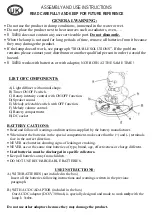 Предварительный просмотр 5 страницы Plebani A ladin 094 Assembly And Use Instructions