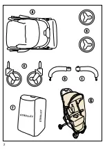 Preview for 2 page of Plebani Strolley 108 Assembly And Use Instructions