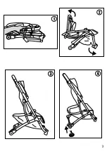 Preview for 3 page of Plebani Strolley 108 Assembly And Use Instructions