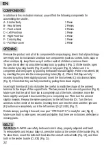 Preview for 22 page of Plebani Strolley 108 Assembly And Use Instructions