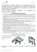 Предварительный просмотр 8 страницы Plein Air CAP-2000 Instruction Manual