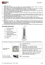 Предварительный просмотр 21 страницы Plein Air CM-TN2000 Manual