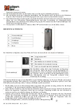 Предварительный просмотр 22 страницы Plein Air CMT-2000 Instruction Manual