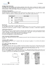 Preview for 11 page of Plein Air TV-SP 2000 Instruction Manual