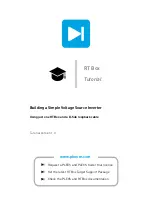 Предварительный просмотр 1 страницы Plexim RT Box Tutorial