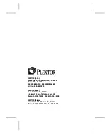 Preview for 8 page of Plextor 4PS-4 Operation Manual