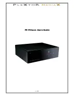 Предварительный просмотр 1 страницы Plextor MEDIAX PX-MX Series Manual