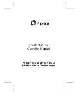 Preview for 1 page of Plextor PL-MAN1 Operation Manual