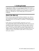 Preview for 9 page of Plextor PX-712UF Installation And User Manual