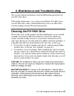 Preview for 47 page of Plextor PX-740A Installation And User Manual