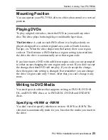 Preview for 29 page of Plextor PX-755 Installation And User Manual