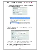 Предварительный просмотр 19 страницы Plextor StorX Quick Setup Manual